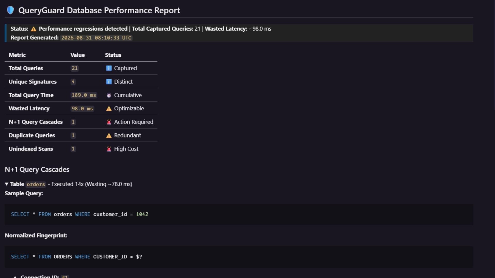 QueryGuard screenshot 3